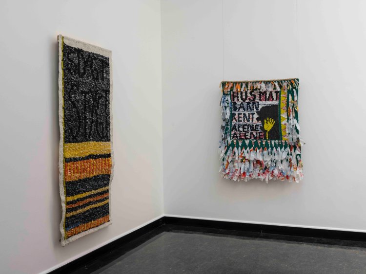 Installation view Elisabeth Haarr: The Festival Exhibition 2021. Bergen Kunsthall 2021. Photo: Thor Brødreskift. ©Bergen Kunsthall