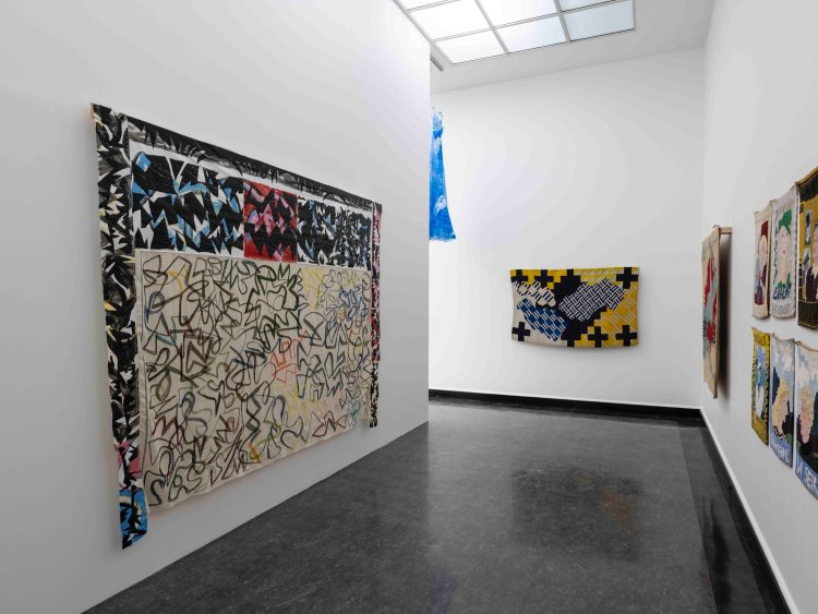 Installation view Elisabeth Haarr: The Festival Exhibition 2021. Bergen Kunsthall 2021. Photo: Thor Brødreskift. ©Bergen Kunsthall