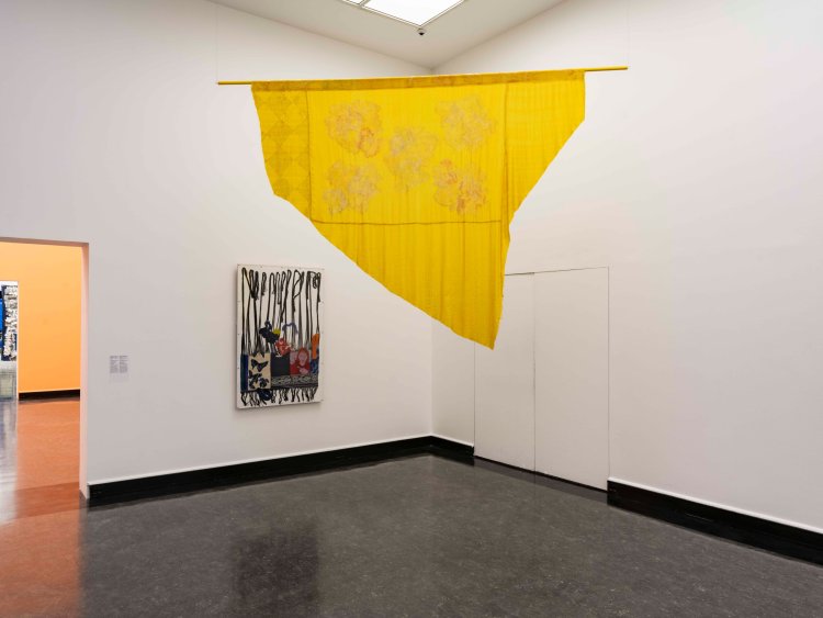 Installation view Elisabeth Haarr: The Festival Exhibition 2021. Bergen Kunsthall 2021. Photo: Thor Brødreskift. ©Bergen Kunsthall