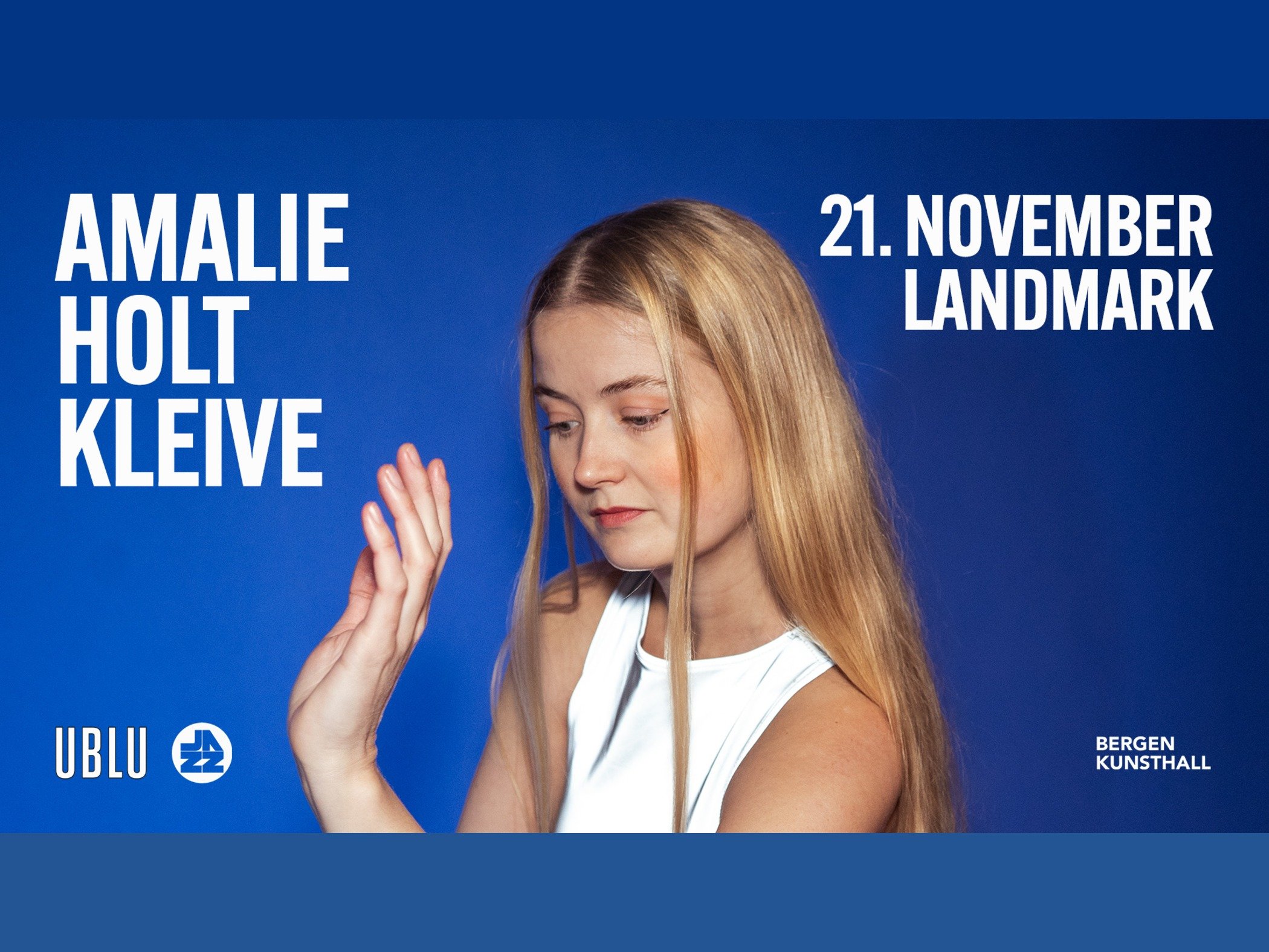 Banner for Amalie Holt Kleive på Landmark, 21. november 2026